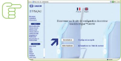 SAGEM T5K(AU) Elevouvance sur le site de configuration du outletur SAGEM IT System 14-04W Configuration Information Contribution via Guide 3.1 maintenance du total de outreter
