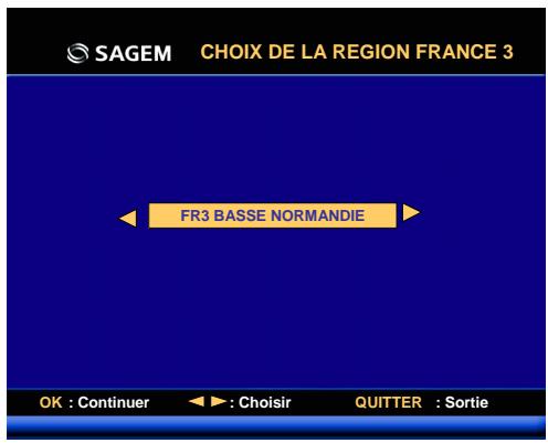 SAGEM ISD74 TNTSAT - Recherche des chaînes de la TNT gratuite - 1