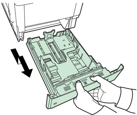 SAGEM AGORIS 5890DN/BDN - CHARGEMENT DE PAPIER DANS LA CASSETTE - 1