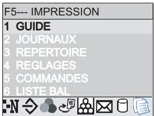 SAGEM AGORIS 5890DN/BDN - Accès guidé par les menus - 3