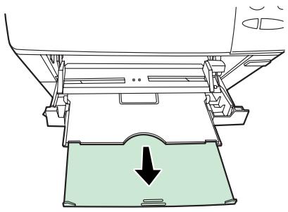 SAGEM AGORIS 5890DN/BDN - CHARGEMENT DE PAPIER DANS LE BAC MULTIFONCTION - 4