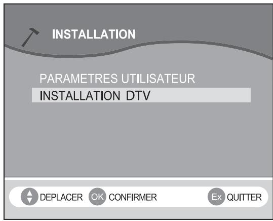 SAGEM AXIUM DLP 50 - Installation des programmes DTV - 1