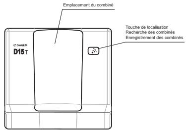 SAGEM D15T - Touches du combiné - 2