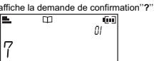SAGEM D15T - Supprimer une fiche - 1
