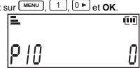 SAGEM D15T - Activation/Désactivation de la presentation du numéro (CLIP) - 1