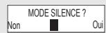 SAGEM D50T - Activer / désactiver le mode silence - 7
