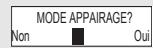 SAGEM D50T - Mettre en mode appairage la base à partir d'un combiné - 3