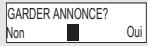 SAGEM D50T - Enregister uneannounce personnelle - 6