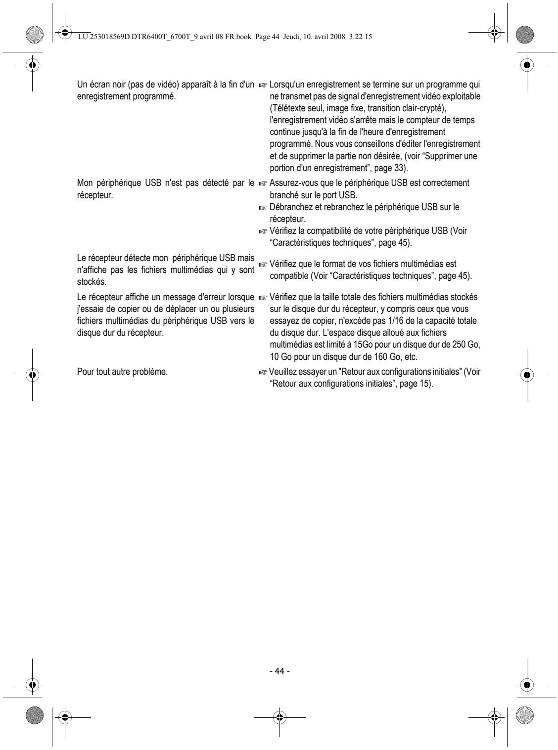 SAGEM DTR 67160 SL-T - METTRE LE LOGICIEL A JOUR - 7