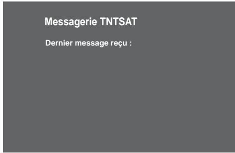 SAGEM ISD91 HD TNTSAT - Messagerie TNTSAT - 1