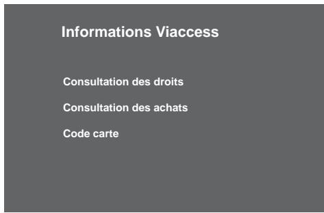 SAGEM ISD91 TNTSAT - Informations Viaccess - 1