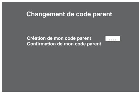 SAGEM ISD91 TNTSAT - Changement de code PARENT - 1