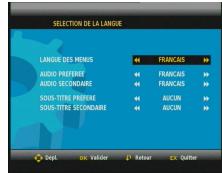 SAGEM ITD58NG FR - PARAMÉTRES UTILISATEUR - 2