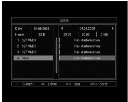 SAGEM ITD63 ECO - Guide électronique des programmes (EPG) - 1