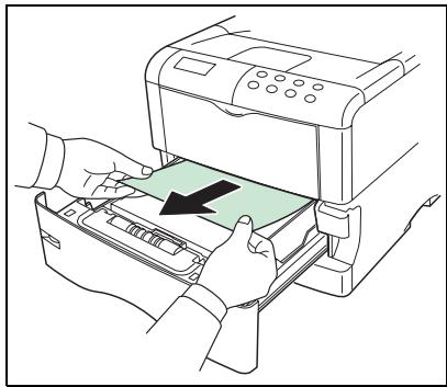 SAGEM MF 3725 - Bourrage papier à l'intérieur de l'imprimante - 1