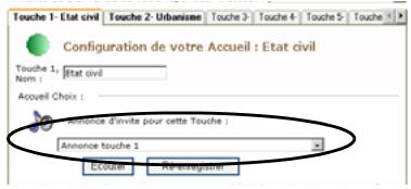 SAGEM OPEN LINE EVA - Configuration du répondeur accueil - 3