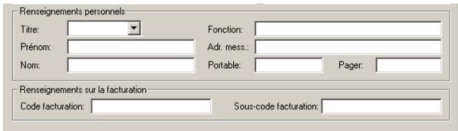 SAGEM OPEN LINE SERVER - Créer un profil - 4