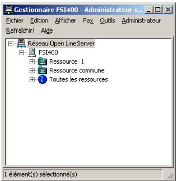 SAGEM OPEN LINE SERVER - Les ressources de Open Line Server - 1