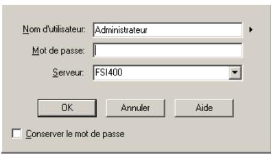 SAGEM OPEN LINE SERVER - Connexion avec l'administrateur - 1