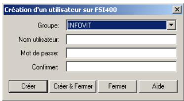 SAGEM OPEN LINE ULTIMATE - Créer des utiliserés - 1