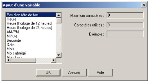 SAGEM OPEN LINE ULTIMATE - Ajouter un en-tête - 2