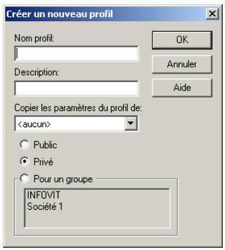 SAGEM OPEN LINE ULTIMATE - Créer un profil - 2