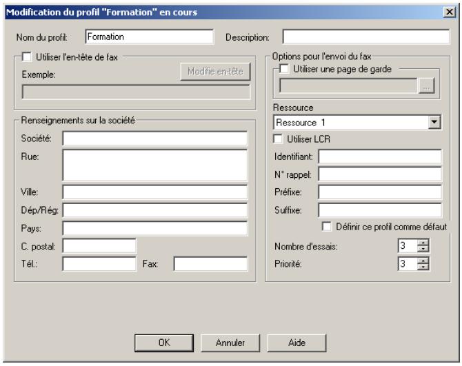 SAGEM OPEN LINE ULTIMATE - Créer un profil - 3