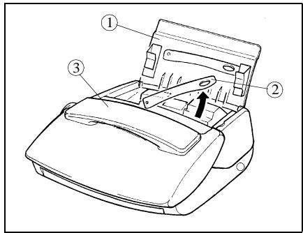 SAGEM PHONEFAX 2695 SMS - POUR LES MODELES AVEC BAC PAPIER MOBILE - 1