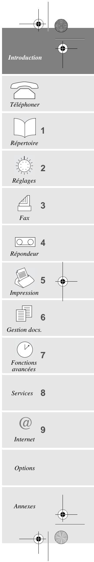 SAGEM PHONEFAX 2695 SMS - MODELES AVEC BAC PAPIER FIXE - 3
