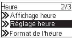 SAGEM WEB TUNER 500 - Réglage de l'horloge - 1