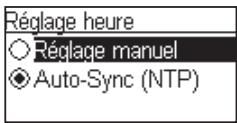 SAGEM WEB TUNER 500 - Réglage manuel de l'horloge - 1