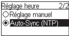 SAGEM WEB TUNER 500 - Réglage automatique de l'horloge - 1