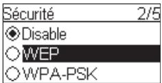 SAGEM WEB TUNER 500 - Configuration en point d'accès sans fil (PA) - 8