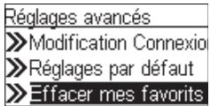 SAGEM WEB TUNER 500 - SUPPRESSION DES FAVORIS - 3