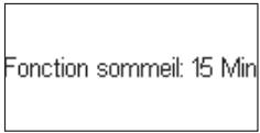 SAGEM WEB TUNER 500 - FONCTION SOMMEIL - 4