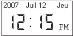 SAGEM WEB TUNER 500 - Réglage manuel de l'horloge - 2