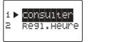 SAGEM WP 22-33 SMS - Modifier l'heure - 4