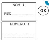 SAGEM WP 22-33 SMS - Ajouter un numéro dans le repertoire - 3