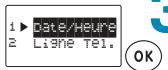 SAGEM WP 22-33 SMS - Modifier l'heure - 3