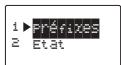 SAGEM WP 22-33 SMS - Date/Heure apparait. - 2