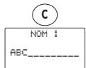 SAGEM WP 22-33 SMS - Modifier un numéro dans le repertoire - 4