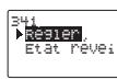 SAGEM WP 22-33 SMS - Régler l'heure du réveil - 3