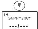 SAGEM WP 22-33 SMS - Supprimer un numéro dans le repertoire - 2