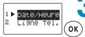 SAGEM WP 22-33 SMS - Date/Heure - 3