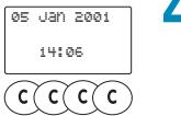 SAGEM WP 22-33 SMS - Date/Heure - 5