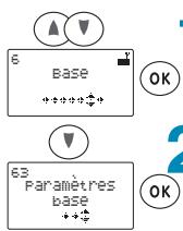 SAGEM WP 22-33 SMS - Modifier le code de la base - 1
