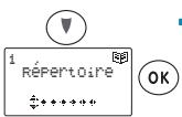 SAGEM WP 22-33 SMS - Ajouter un numéro dans le repertoire - 1
