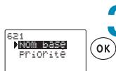 SAGEM WP 22-33 SMS - Nom de la base - 3