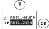 SAGEM WP 22-33 SMS - Modifier la date - 5