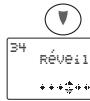 SAGEM WP 22-33 SMS - Régler l'heure du réveil - 2